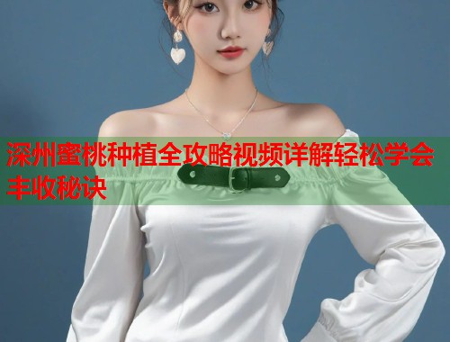 深州蜜桃种植全攻略视频详解轻松学会丰收秘诀