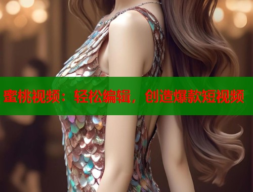 蜜桃视频：轻松编辑，创造爆款短视频